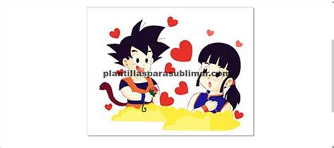 Plantillas de goku y milk para imprimir